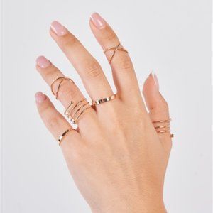 Gold Ring Set